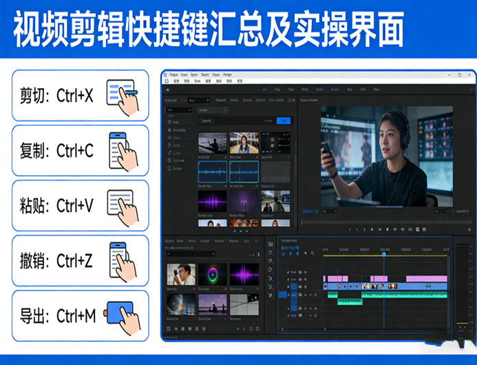 视频剪辑高~效技巧，新手也能快速出片，告别无效内耗